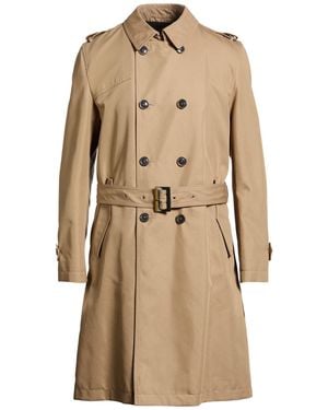 Herno Rain Collection Overcoat & Trench Coat Cotton, Polyamide - Natural