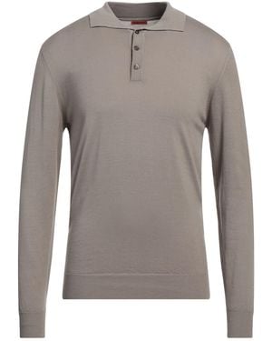 Barena Khaki Sweater Merino Wool - Gray