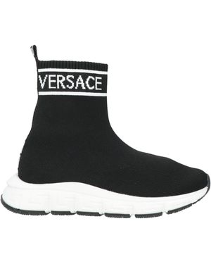 Versace Sneakers Textile Fibers - Black