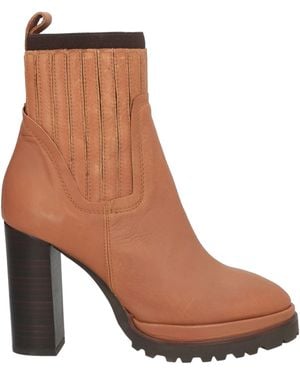 CRIS VERGRÉ Ankle Boots Leather - Brown