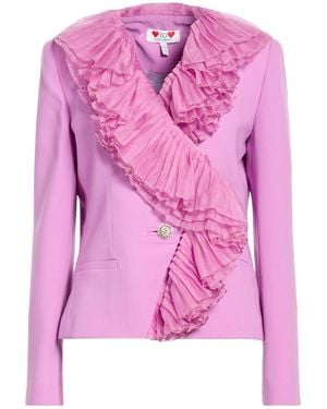 Gai Mattiolo Blazer Polyester, Silk - Pink