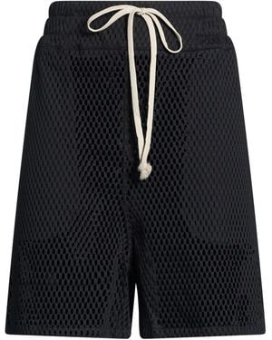 Rick Owens X Champion Shorts & Bermuda Shorts Cotton - Black