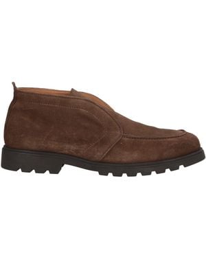 Calce Ankle Boots Leather - Brown