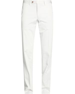 Canali Light Pants Cotton, Elastane - White