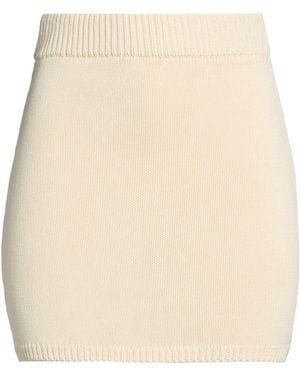 ViCOLO Cream Mini Skirt Cotton - Natural