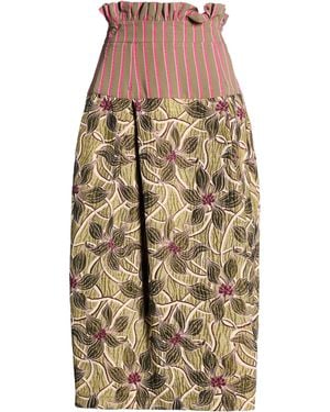 Stella Jean Midi Skirts - Multicolor