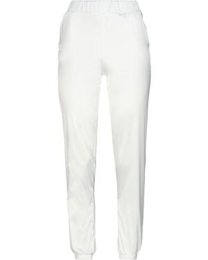 antonella rizza Pants Viscose, Polyester - White