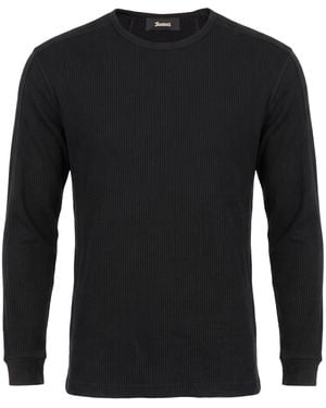 Herno T-Shirt Polyester, Elastane - Black
