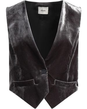 Dixie Tailored Vest Polyester - Black