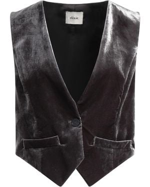Dixie Tailored Vest Polyester - Black
