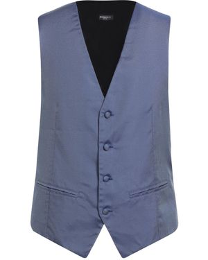 Brera Orologi Tailored Vest Silk - Blue