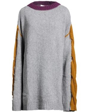 Circus Hotel Mini Dress Wool, Polyamide - Gray