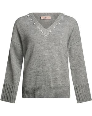 Carla G Jumper Polyacrylic, Alpaca Wool, Polyamide, Polyester - Grey