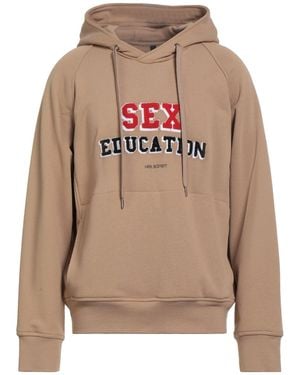 Neil Barrett Sand Sweatshirt Cotton, Polyester - Natural