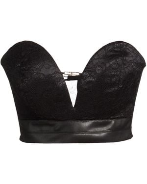 Elisabetta Franchi Top Polyamide - Black