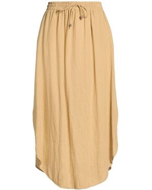 Ottod'Ame Midi Skirts - Natural