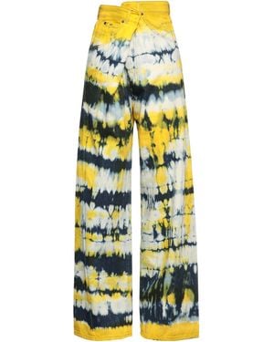 DARKPARK Pantaloni Jeans - Giallo