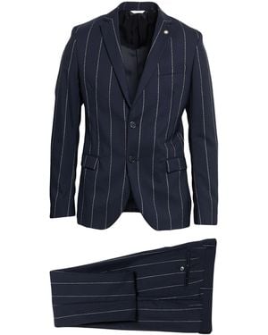 Manuel Ritz Suit Virgin Wool - Blue