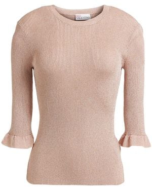 RED Valentino Sweater Viscose, Metallic Fiber - Pink