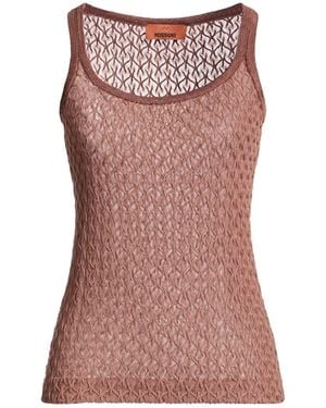 Missoni Tank Top Wool, Viscose - Pink