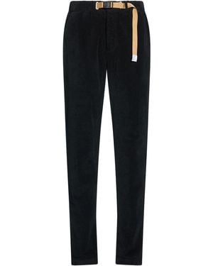 White Sand Pants Cotton, Elastane - Blue