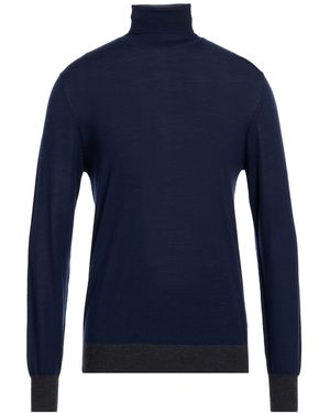 Majestic Filatures Rollkragenpullover - Blau