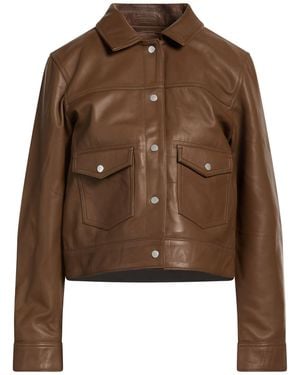 Bolongaro Trevor Louisa Jacket Sheepskin - Brown