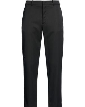 Moncler Trousers Virgin Wool - Black
