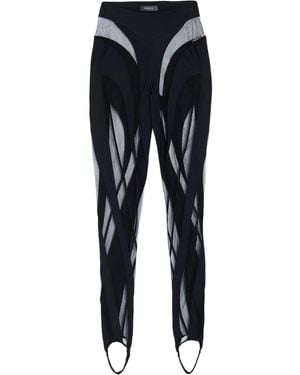 Mugler Leggings - Nero