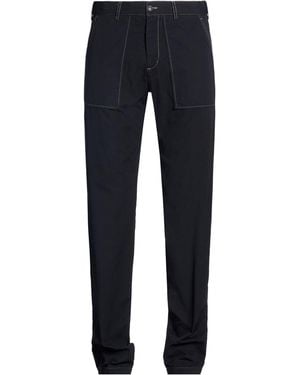 Alpha Studio Midnight Trousers Cotton - Blue