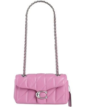 COACH Shoulder Bag Leather - Pink