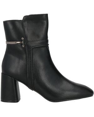 Laura Biagiotti Ankle Boots Textile Fibers - Black