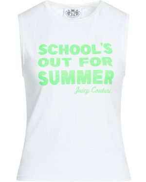 Juicy Couture Tank Top Cotton, Elastane - Green