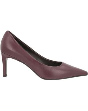 J.A.P. JOSE ANTONIO PEREIRA Court Shoes Leather - Purple