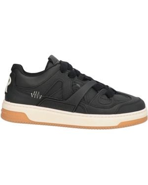 Represent Sneakers Leather - Black