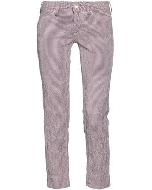 Jacob Cohen Antique Rose Pants Cotton, Elastane - Purple