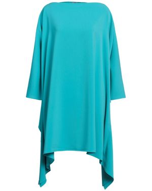 Rose' A Pois Poncho - Azul