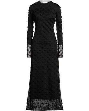 Sportmax Maxi Dress Polyamide, Polyester - Black