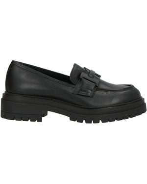 CHAMP DE FLEURS® Loafers Leather - Black