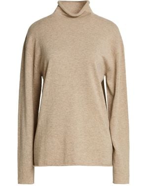 Jil Sander Turtleneck Cashmere - Natural