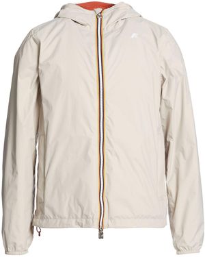 K-Way Jake Plus.2 Double Jacket Recycled Nylon - Natural