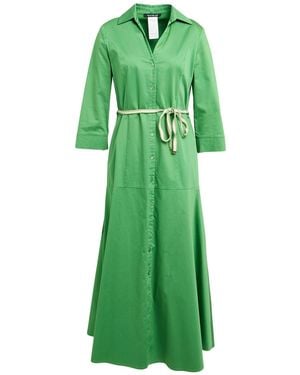 Pennyblack Midi Dress Cotton, Elastane, Polyester - Green