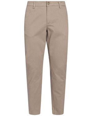 Teleria Zed Trousers Cotton, Elastane - Natural