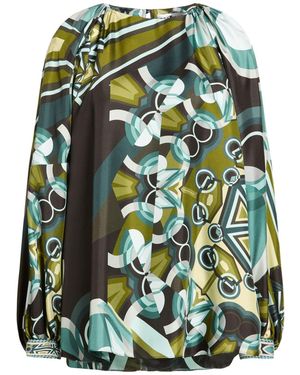 Leonard Paris Top Silk - Green