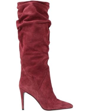 Aniye By Burgundy Boot Leather - Red