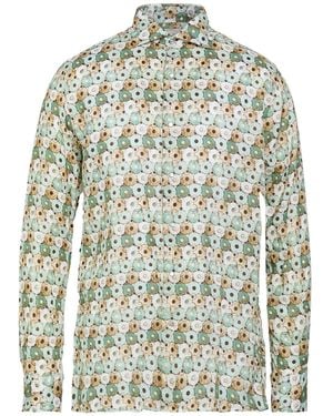 Altemflower Ivory Shirt Linen - White