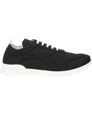 Kiton Sneakers Textile Fibers - Black