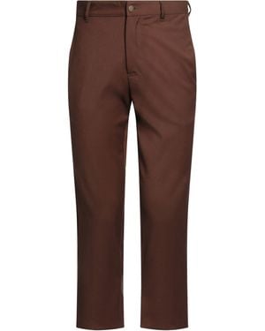 MARSĒM Collection Pants Polyester, Viscose, Elastane - Brown