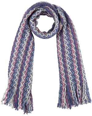 Missoni Scarf Acrylic, Polyamide, Mohair Wool, Wool, Polyester - Blue