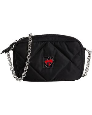 DKNY Cross-Body Bag Recycled Nylon - Black